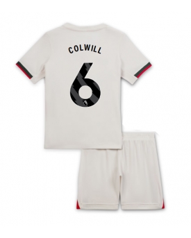 Chelsea Levi Colwill #6 Maglia Gara Trasferta Repliche 2025-26 Bambino Maniche Corte Chelsea Levi Colwill #6 Maglia Gara Trasferta Repliche 2025-26 Bambino Maniche Corte